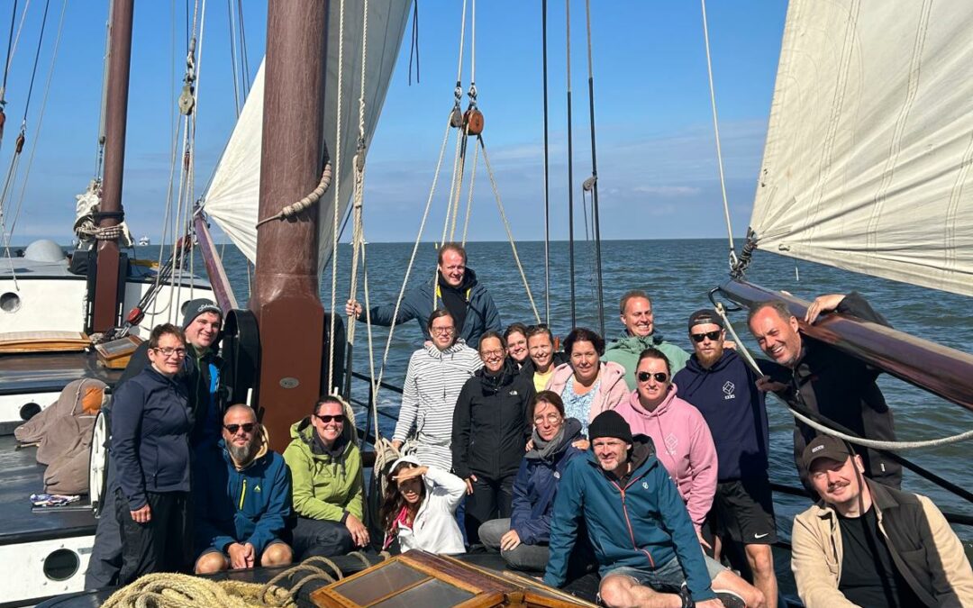 Unser Lehrerkollegium sticht in See: Segeltörn mit der „Aagtje“ auf dem Wattenmeer